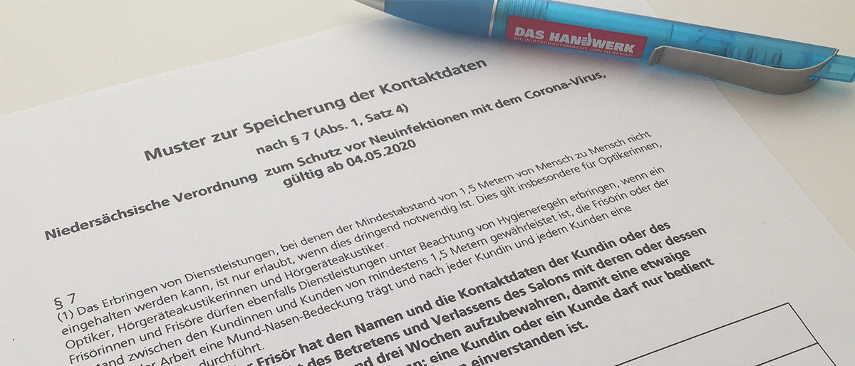 DSGVO, Corona, Datenschutz, Friseur