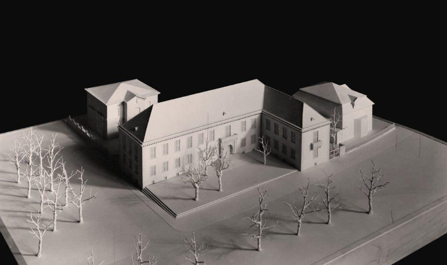 Modell des Harburger Architekturbüros Heinrich Brockstedt zum Lüneburger Kammergebäude