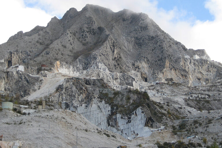 Steinbruch in Carrara Italien