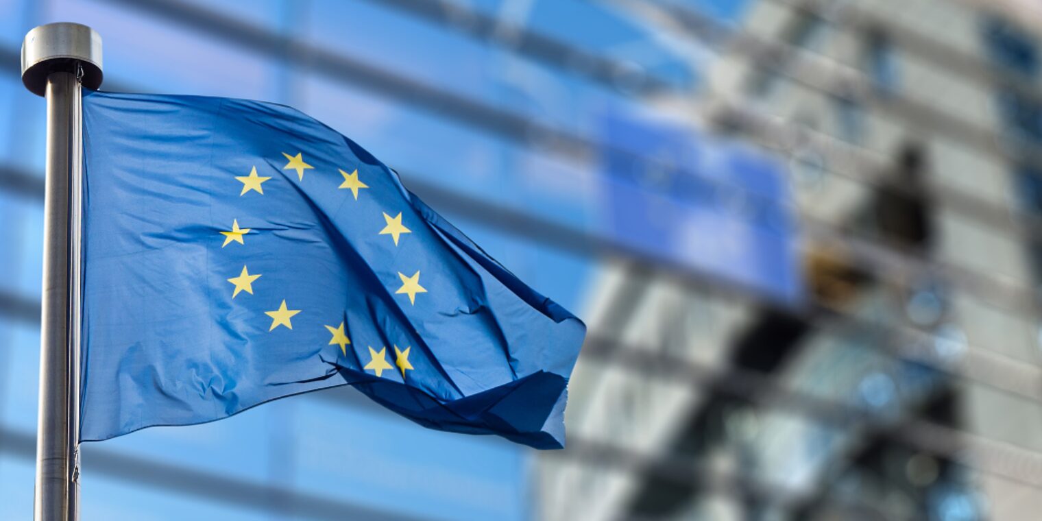 Fahne der Europäischen Union (EU)